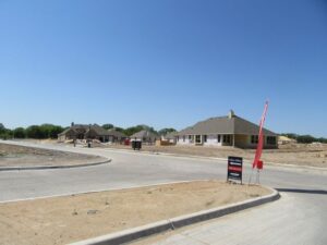 Country Road Construction Site